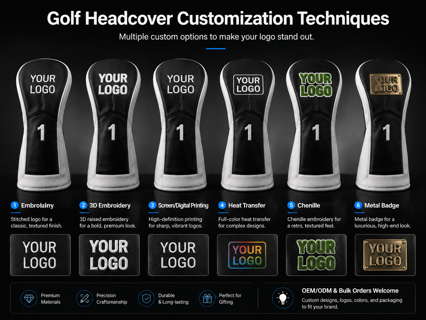 customized golf club cover (2)