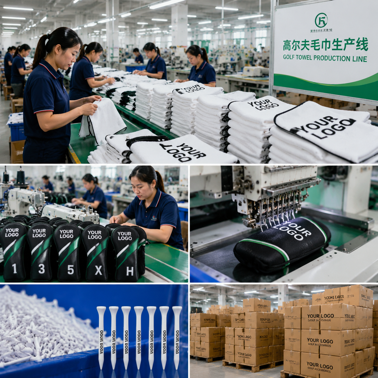 Chinese golf accessory manufacturer sourcing image
