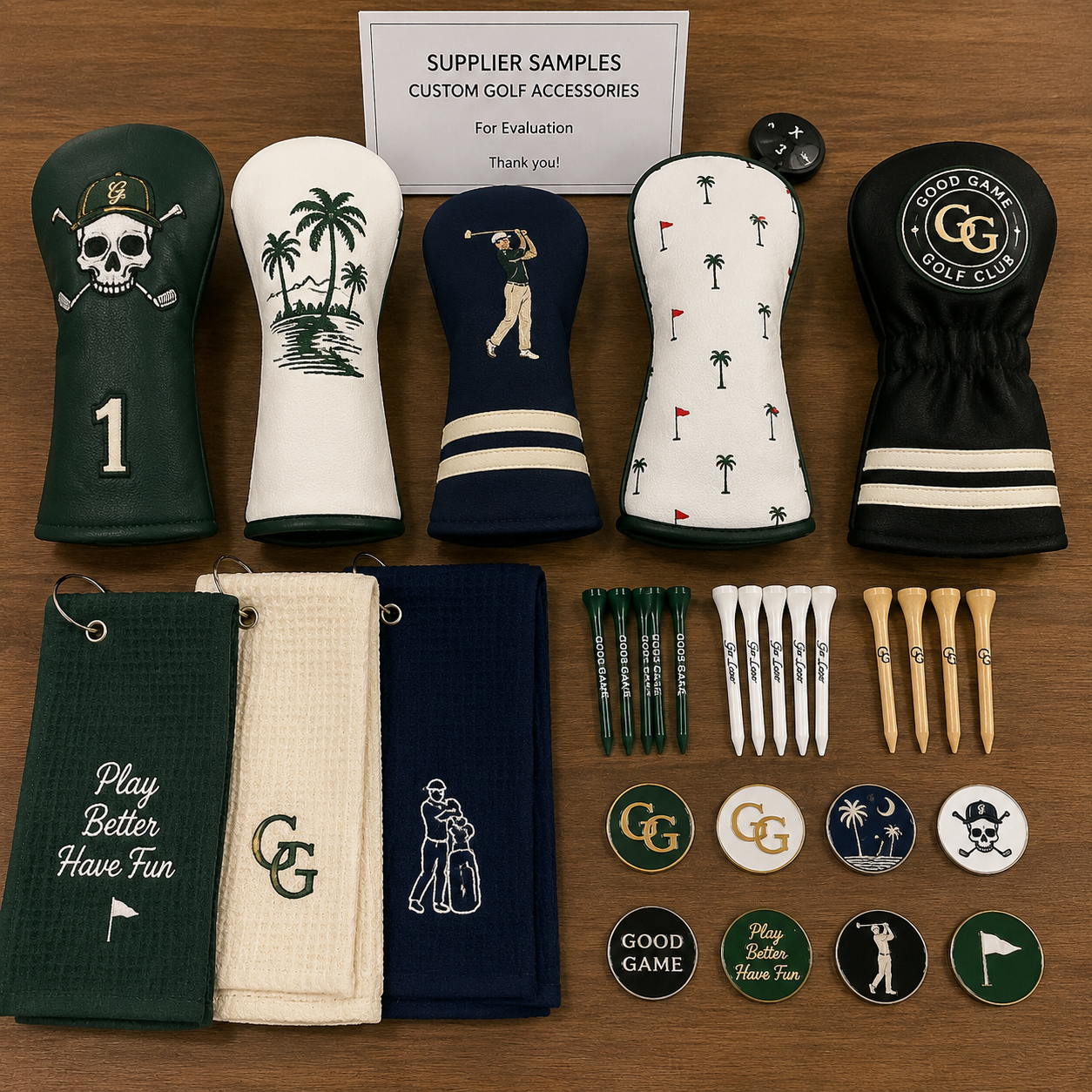 Chinese golf accessory manufacturer sourcing image