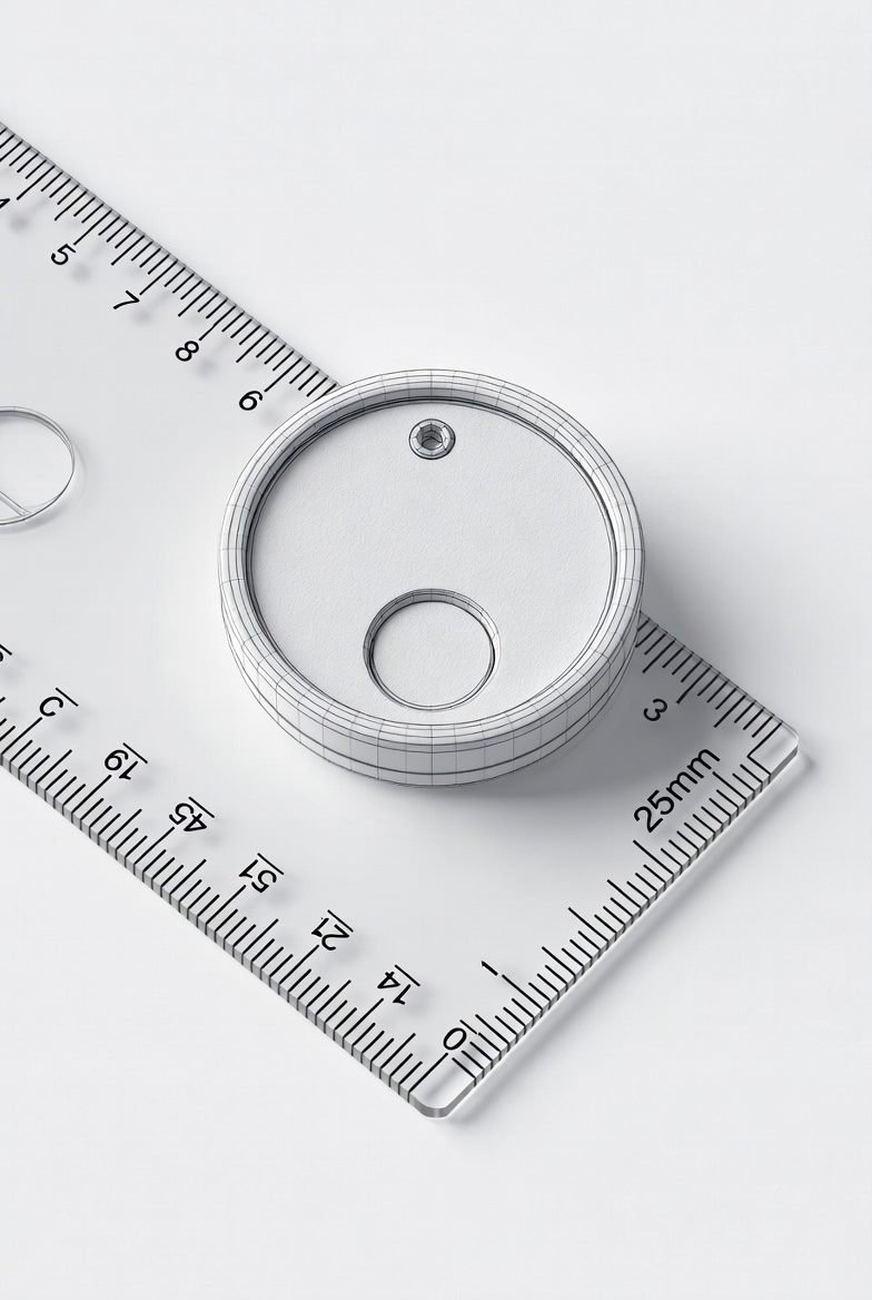 Golf ball marker design and measurement guide