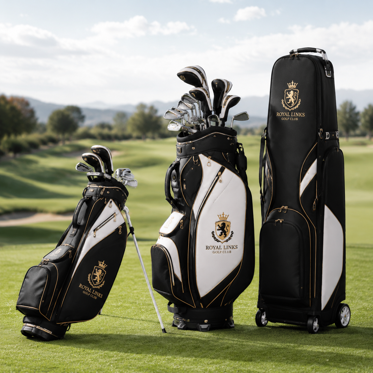 Custom golf bags hero showcase