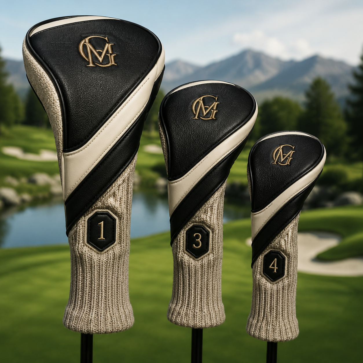 Custom golf head covers material comparison