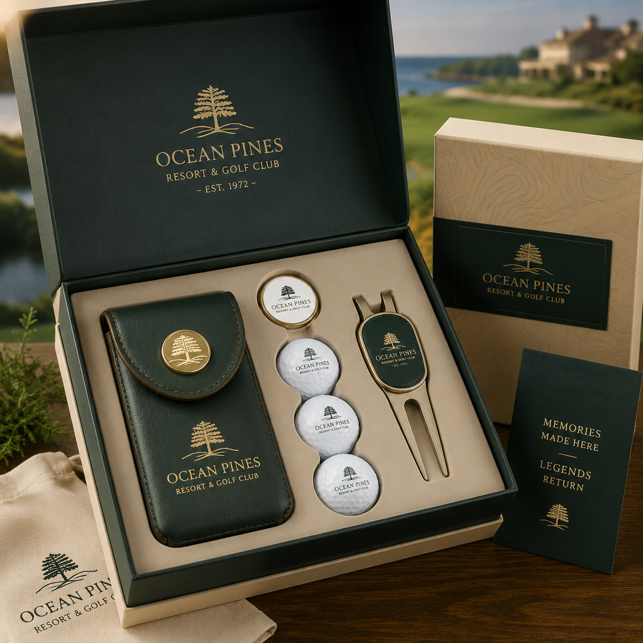 Golf resort pro shop retail image