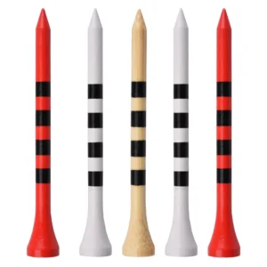 100-piece bamboo golf tee pack product image