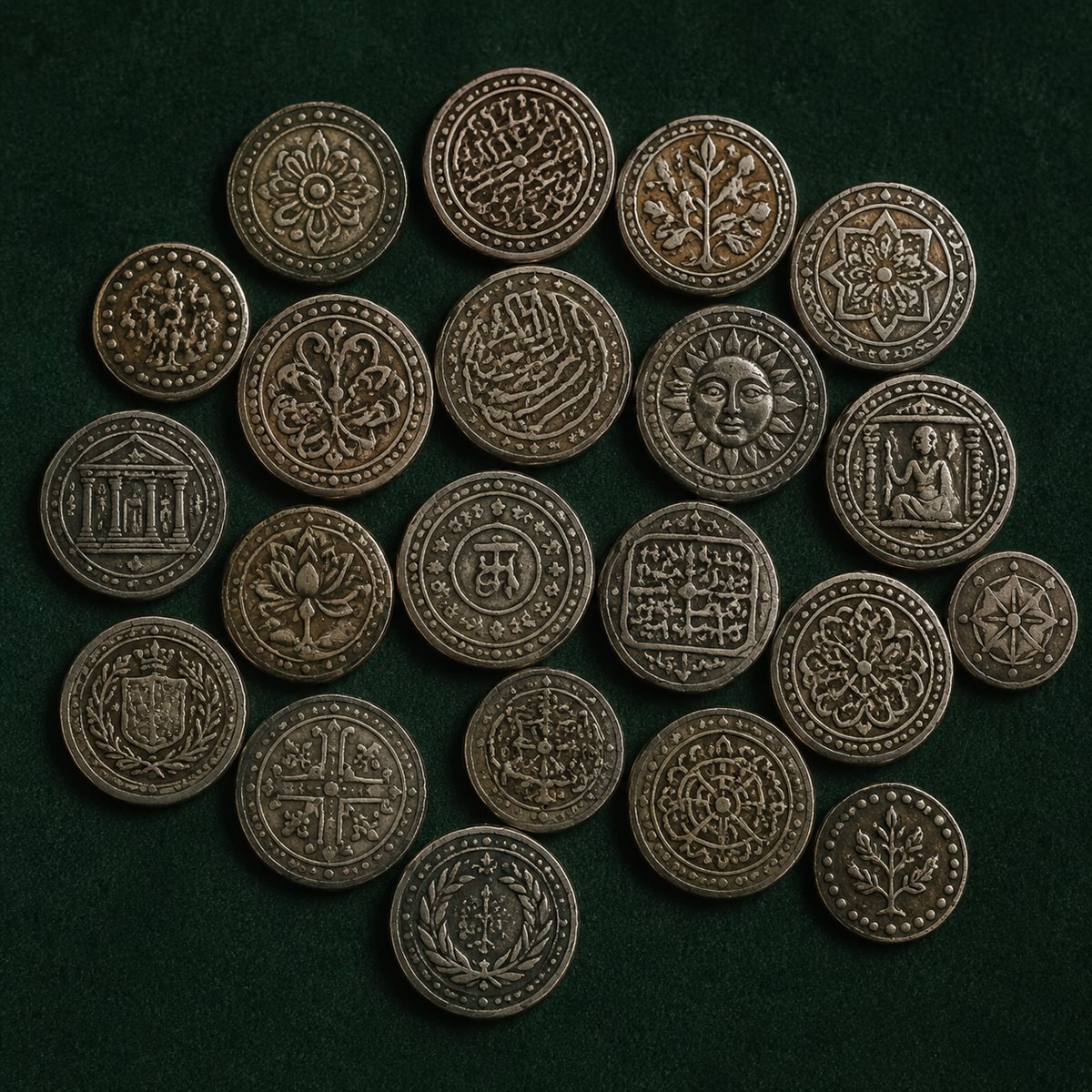 Custom Engraved Golf Ball Markers Collection