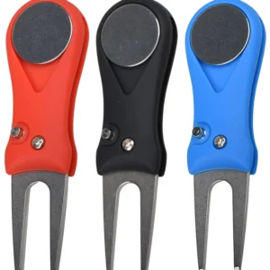 PASSEN custom folding golf divot tool with ball marker