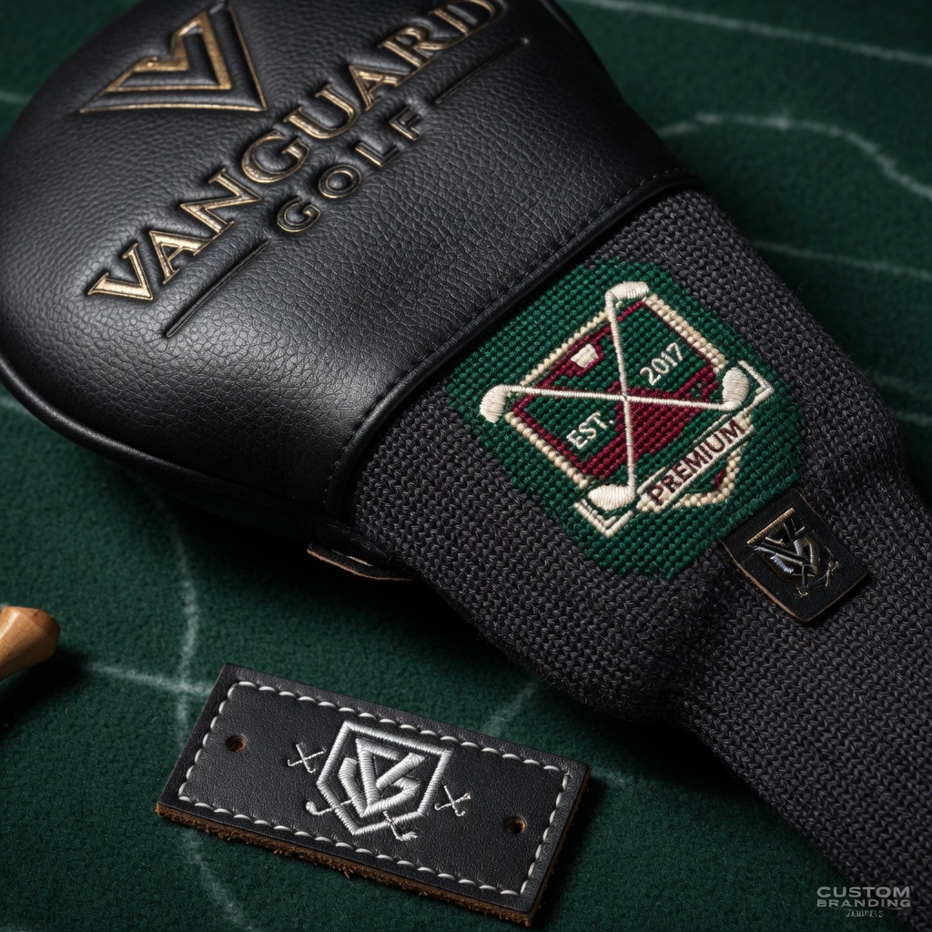 Golf Head Cover Customization Embroidery Branding