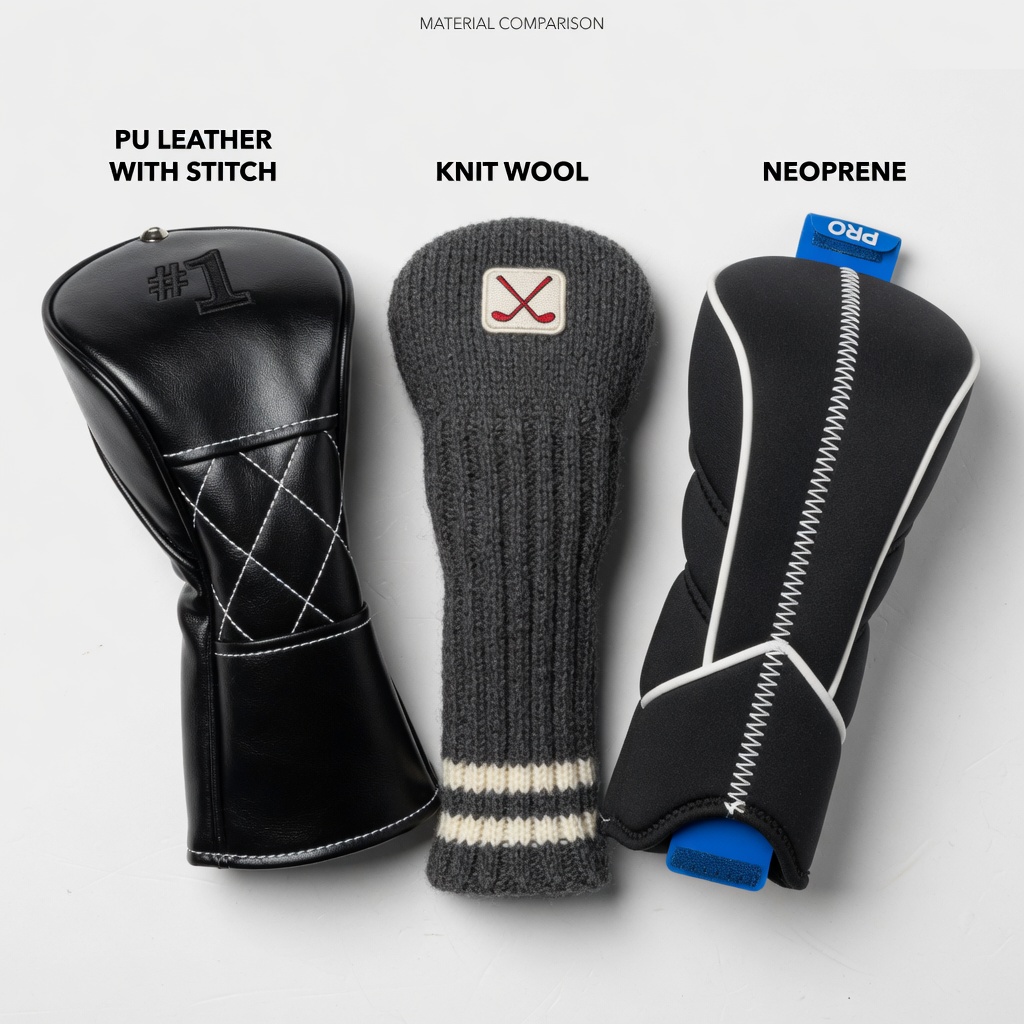 Golf Head Cover Materials Comparison