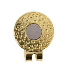 Silver black and gold magnetic golf hat clip options