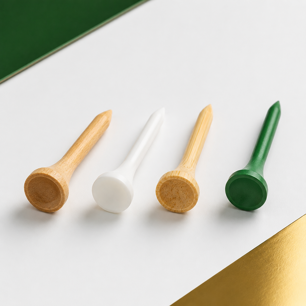 Custom Golf Tees Bulk Manufacturing Banner