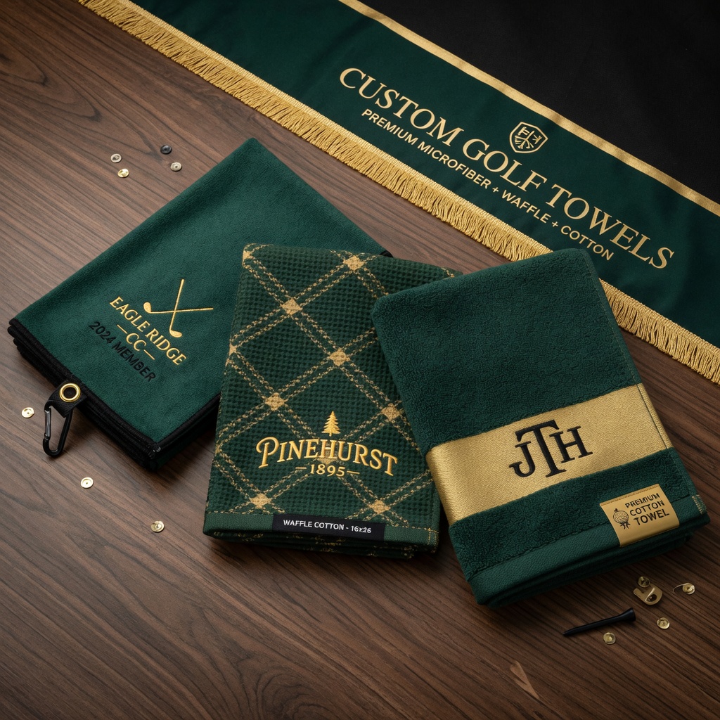 Custom Golf Towels Banner