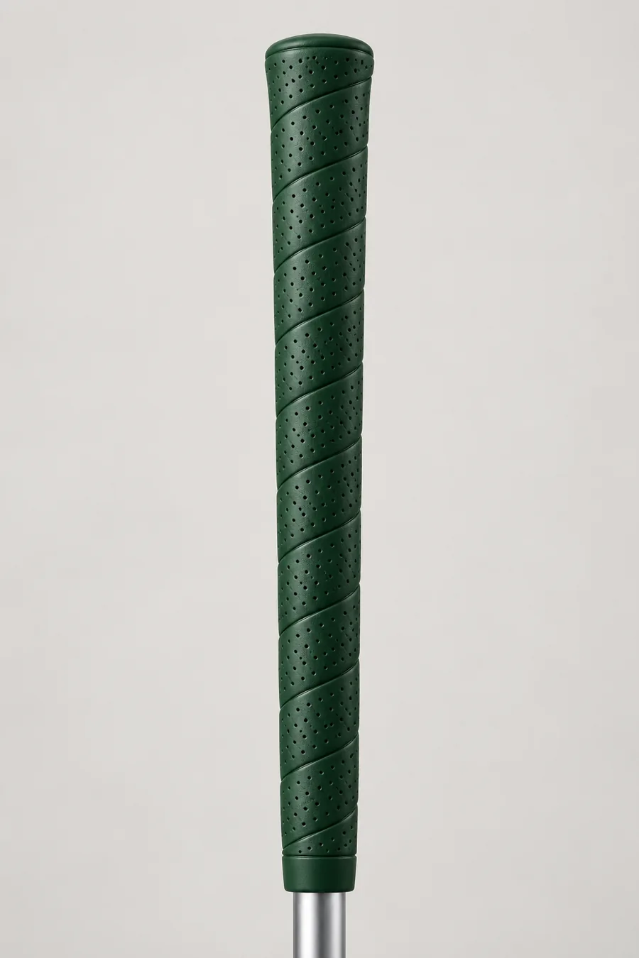 Custom Golf Grips | OEM Manufacturer | PassenGolf Green PU wrap golf grip with spiral overlap seam