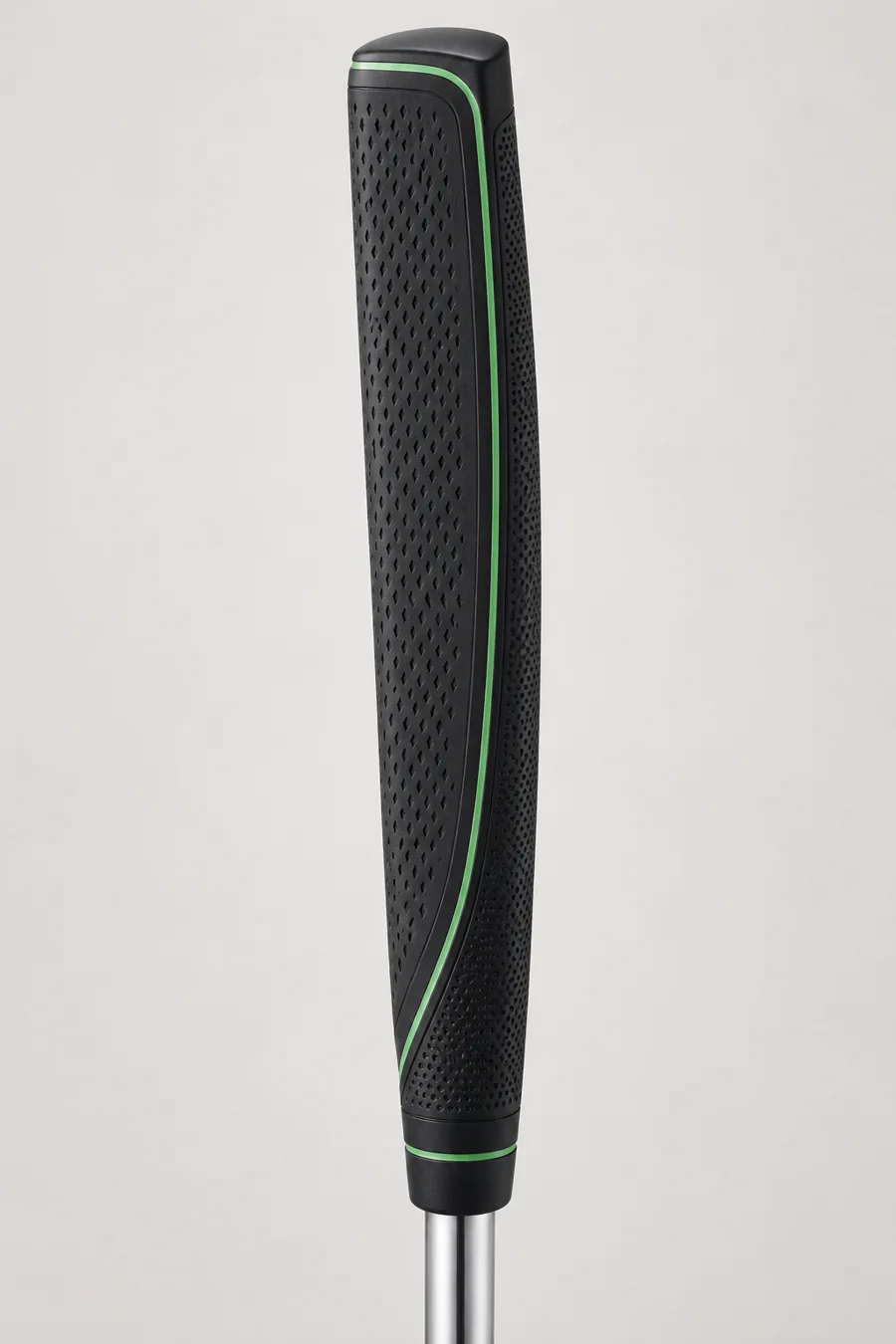 Custom Golf Grips | OEM Manufacturer | PassenGolf Black putter grip with a flat front profile